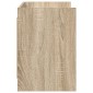 vidaXL Ντουλάπι TV 100 x 33 x 47 εκ Sonoma Δρυς Επεξεργασμένο Ξύλο