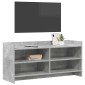 vidaXL Ντουλάπι TV 100 x 33 x 47 εκ Γκρι Σκυροδέματος