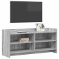 vidaXL Ντουλάπι TV 100 x 33 x 47 εκ Γκρι Sonoma Επεξεργασμένο Ξύλο