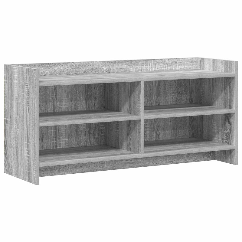 vidaXL Ντουλάπι TV 100 x 33 x 47 εκ Γκρι Sonoma Επεξεργασμένο Ξύλο