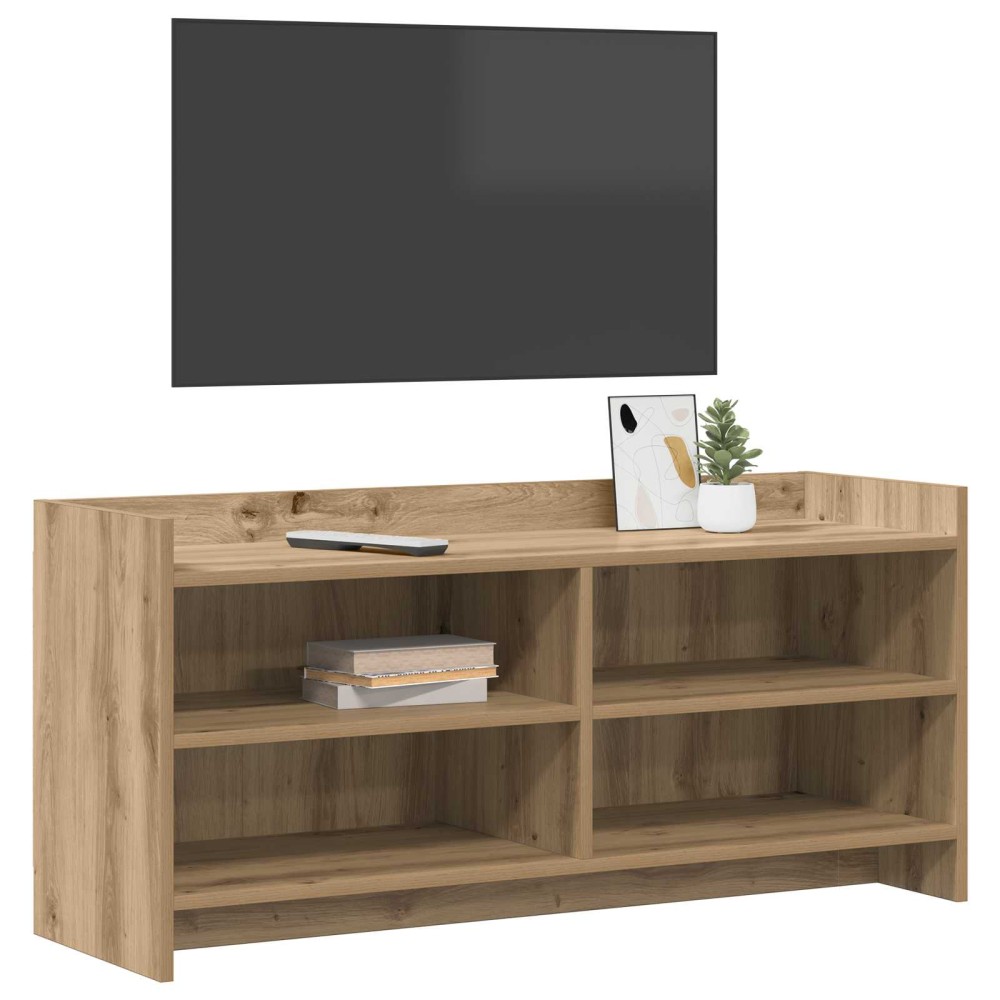 vidaXL Ντουλάπι TV 100 x 33 x 47 εκ Artisan Δρυς Επεξεργασμένο Ξύλο