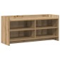 vidaXL Ντουλάπι TV 100 x 33 x 47 εκ Artisan Δρυς Επεξεργασμένο Ξύλο