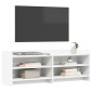 vidaXL Ντουλάπι TV 135 x 33 x 47 εκ. Λευκό Επεξεργασμένο Ξύλο