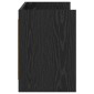 vidaXL Ντουλάπι TV 135 x 33 x 47 εκ. Μαύρη Δρυς Επεξεργασμένο Ξύλο