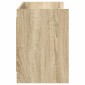 vidaXL Ντουλάπι TV 135 x 33 x 47 εκ. Sonoma Δρυς Επεξεργασμένο Ξύλο
