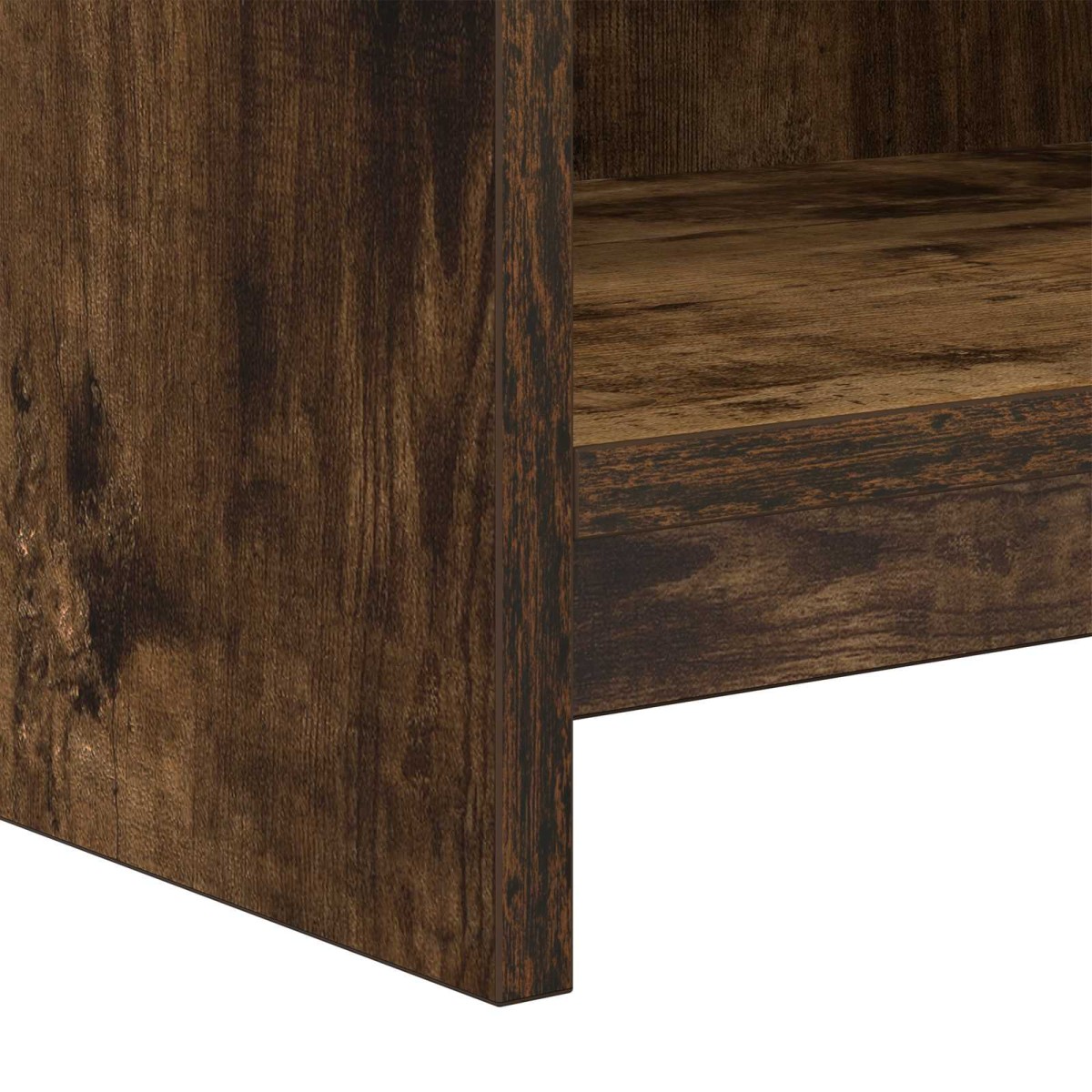 vidaXL Ντουλάπι TV 135 x 33 x 47 εκ. Καπνισμένο Ξύλο Δρυός