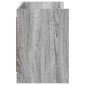 vidaXL Ντουλάπι TV 135 x 33 x 47 εκ. Γκρι Sonoma Επεξεργασμένο Ξύλο