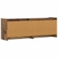 vidaXL Ντουλάπι TV 135 x 33 x 47 εκ. Παλαιωμένο ξύλο