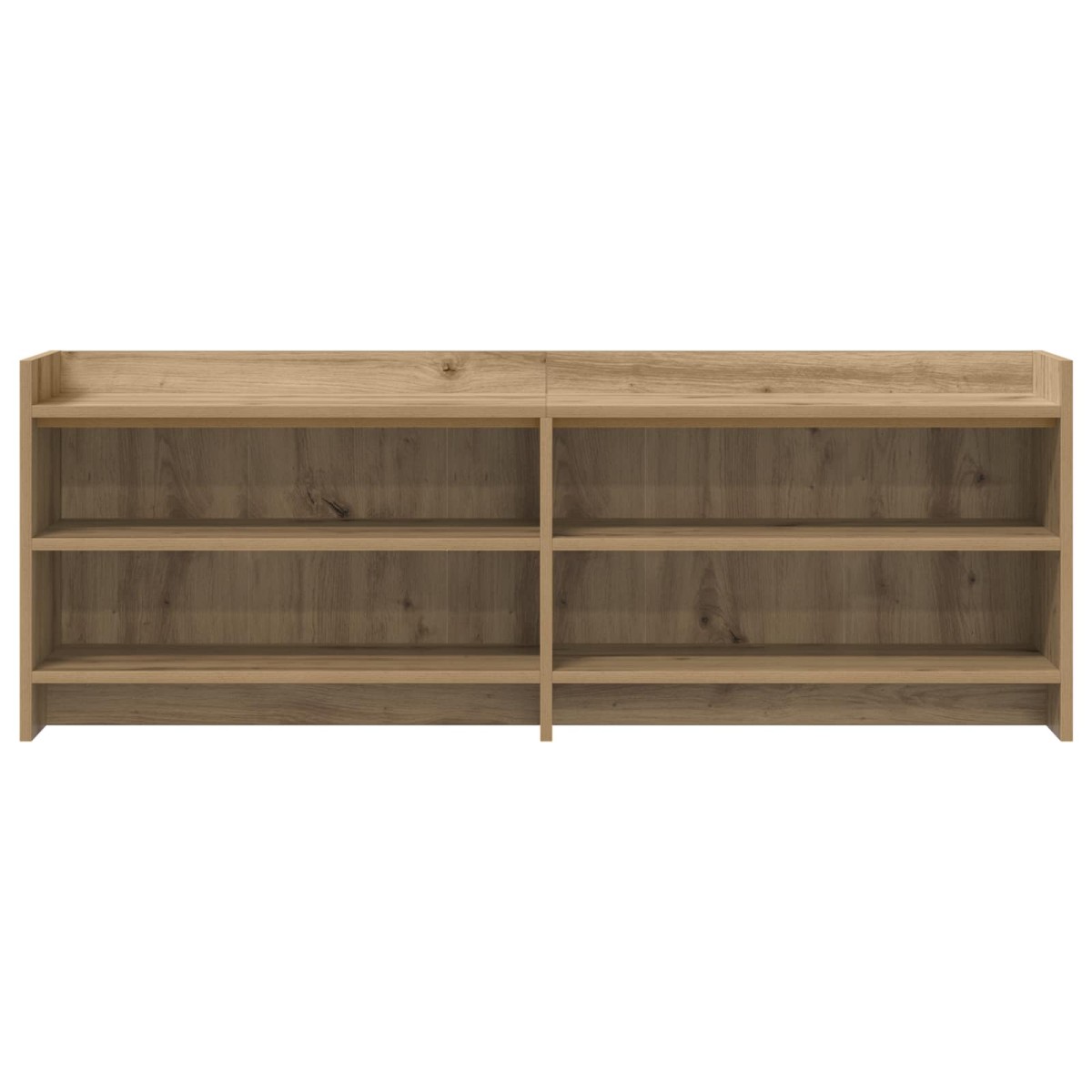 vidaXL Ντουλάπι TV 135 x 33 x 47 εκ. Artisan Δρυς Επεξεργασμένο Ξύλο