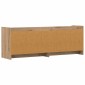 vidaXL Ντουλάπι TV 135 x 33 x 47 εκ. Artisan Δρυς Επεξεργασμένο Ξύλο