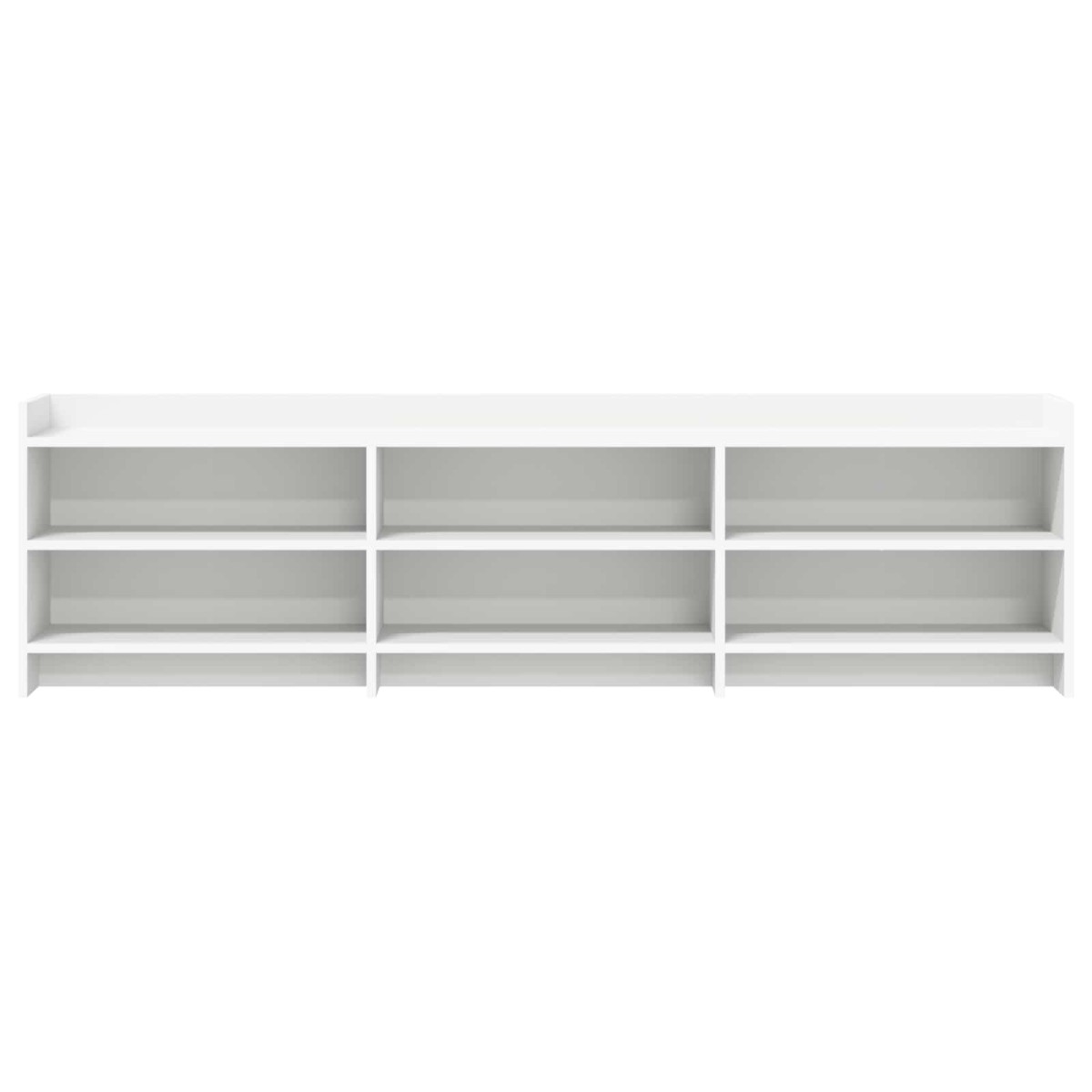 vidaXL Ντουλάπι TV 168 x 33 x 47 εκ. Λευκό Επεξεργασμένο Ξύλο