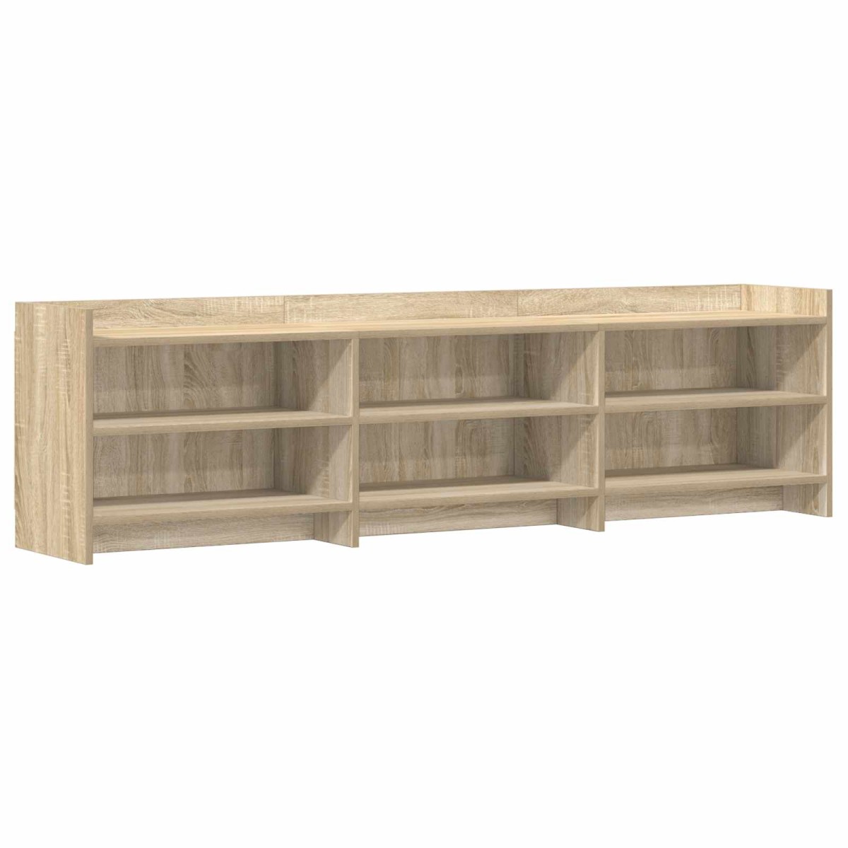vidaXL Ντουλάπι TV 168 x 33 x 47 εκ. Sonoma Δρυς Επεξεργασμένο Ξύλο