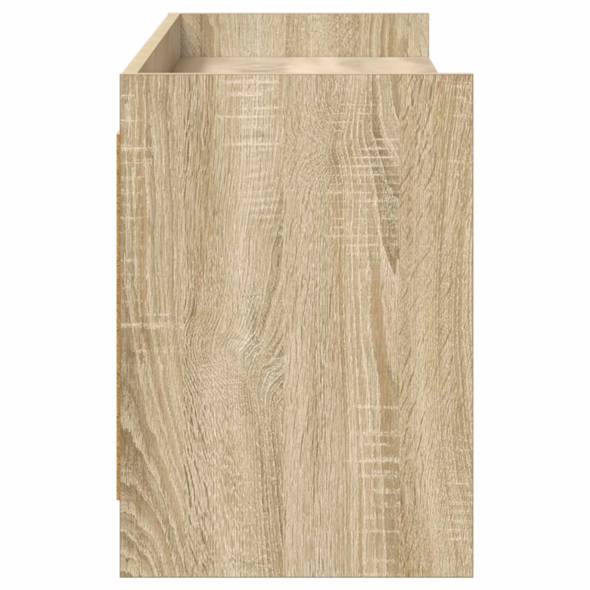 vidaXL Ντουλάπι TV 168 x 33 x 47 εκ. Sonoma Δρυς Επεξεργασμένο Ξύλο