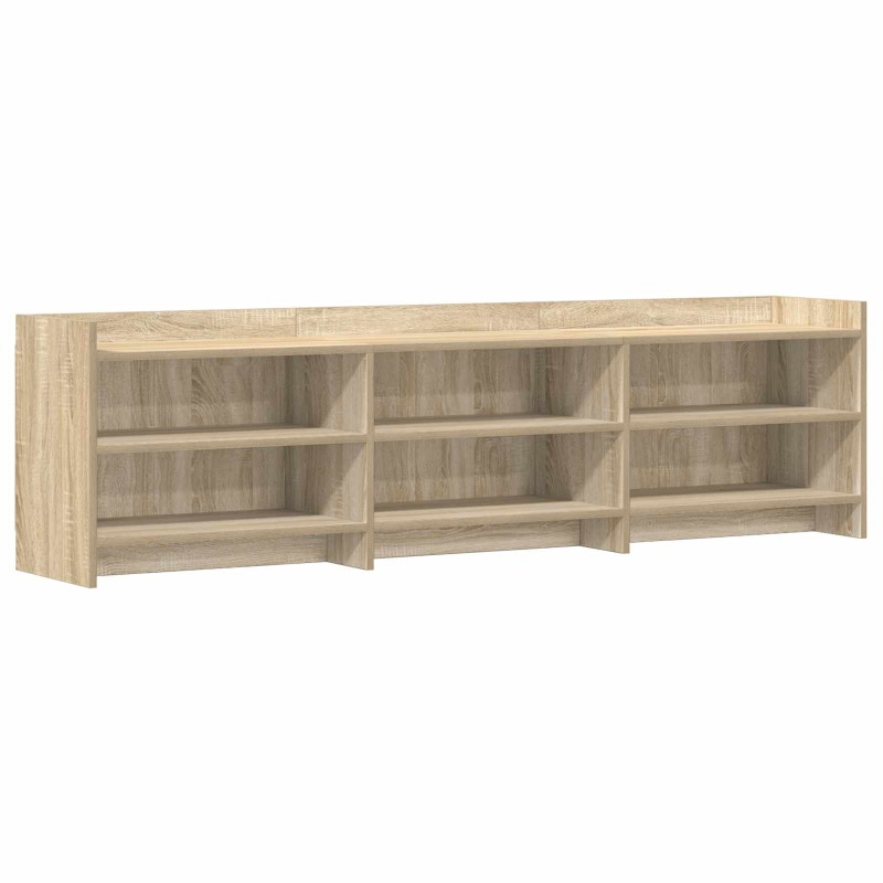 vidaXL Ντουλάπι TV 168 x 33 x 47 εκ. Sonoma Δρυς Επεξεργασμένο Ξύλο