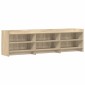 vidaXL Ντουλάπι TV 168 x 33 x 47 εκ. Sonoma Δρυς Επεξεργασμένο Ξύλο