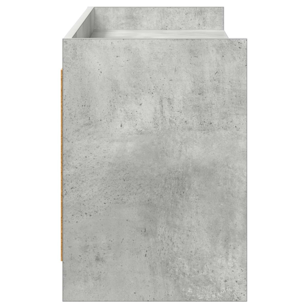 vidaXL Ντουλάπι TV 168 x 33 x 47 εκ. Γκρι Σκυροδέματος