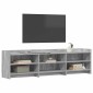 vidaXL Ντουλάπι TV 168 x 33 x 47 εκ. Γκρι Sonoma Επεξεργασμένο Ξύλο