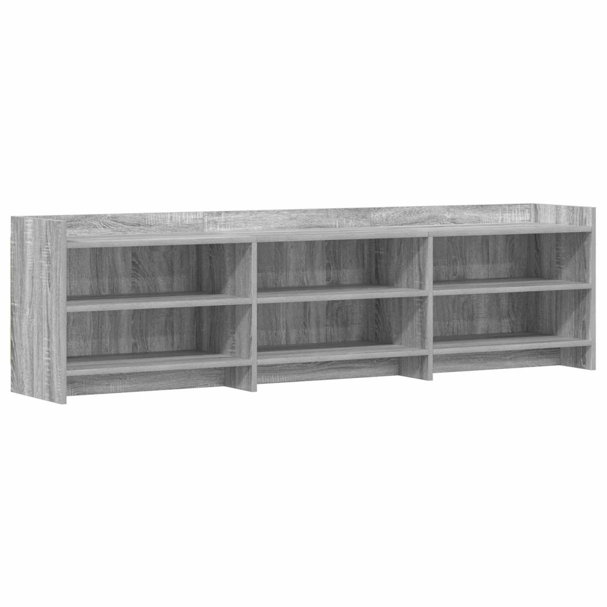 vidaXL Ντουλάπι TV 168 x 33 x 47 εκ. Γκρι Sonoma Επεξεργασμένο Ξύλο
