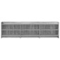 vidaXL Ντουλάπι TV 168 x 33 x 47 εκ. Γκρι Sonoma Επεξεργασμένο Ξύλο