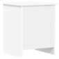 vidaXL Θήκη Αποθήκευσης Λευκό 40 x 40 x 50 cm Επεξεργασμένο Ξύλο