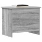 vidaXL Θήκη Αποθήκευσης Γκρι Sonoma 60 x 40 x 50 cm Επεξεργασμένο Ξύλο