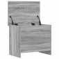 vidaXL Θήκη Αποθήκευσης Γκρι Sonoma 60 x 40 x 50 cm Επεξεργασμένο Ξύλο