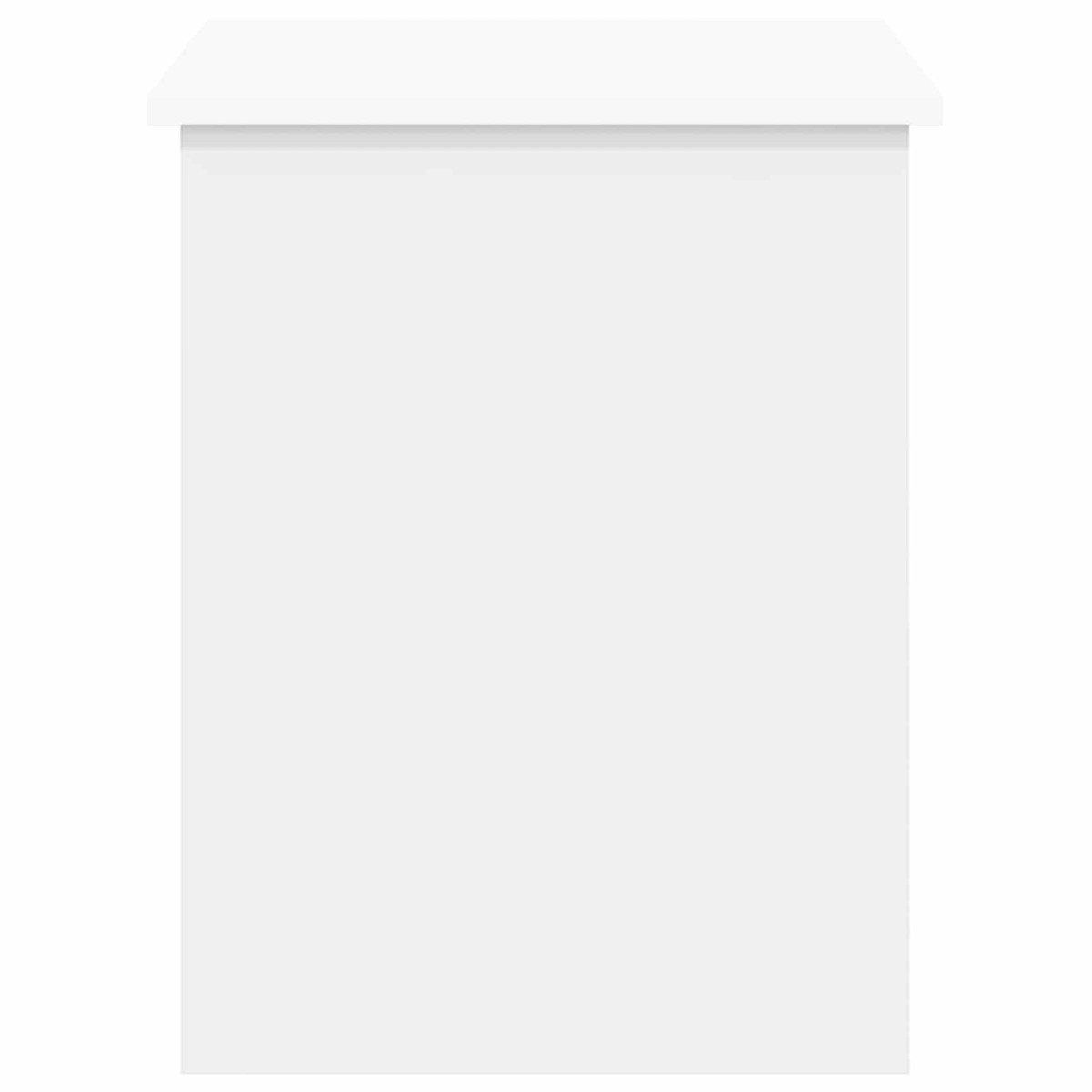 vidaXL Θήκη Αποθήκευσης Λευκό 80 x 40 x 50 cm Επεξεργασμένο Ξύλο