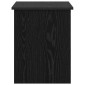 vidaXL Θήκη Αποθήκευσης Μαύρη Δρυς 80 x 40 x 50 cm Επεξεργασμένο Ξύλο