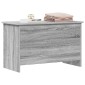 vidaXL Θήκη Αποθήκευσης Γκρι Sonoma 80 x 40 x 50 cm Επεξεργασμένο Ξύλο