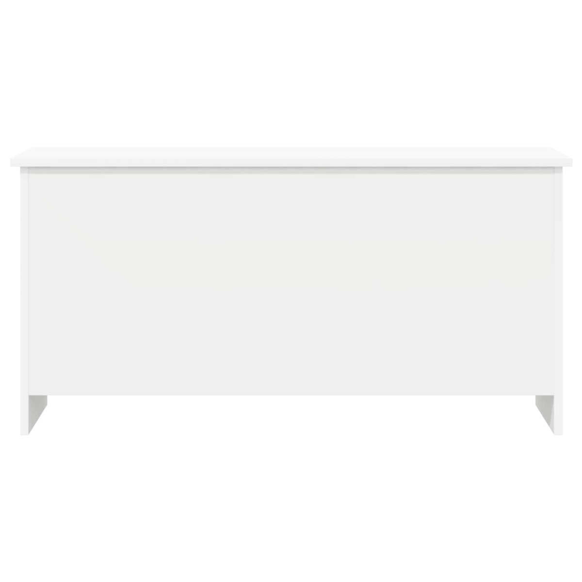 vidaXL Θήκη Αποθήκευσης Λευκό 100 x 40 x 50 cm Επεξεργασμένο Ξύλο