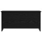 vidaXL Θήκη Αποθήκευσης Μαύρη Δρυς 100 x 40 x 50 cm Επεξεργασμένο Ξύλο