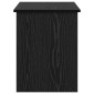 vidaXL Θήκη Αποθήκευσης Μαύρη Δρυς 100 x 40 x 50 cm Επεξεργασμένο Ξύλο