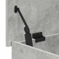 vidaXL Θήκη Αποθήκευσης Γκρι Σκυροδέματος 100 x 40 x 50 cm