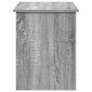 vidaXL Θήκη Αποθήκευσης με αποθήκευση Γκρι Sonoma 100 x 40 x 50 cm