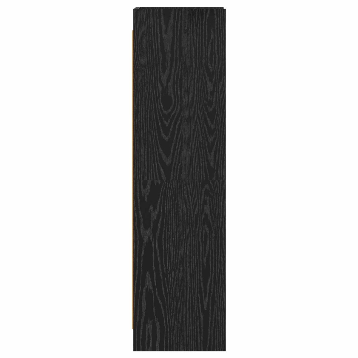 vidaXL Βιβλιοθήκη Μαύρη Δρυς 30 x 30 x 111 εκ Επεξεργασμένο Ξύλο