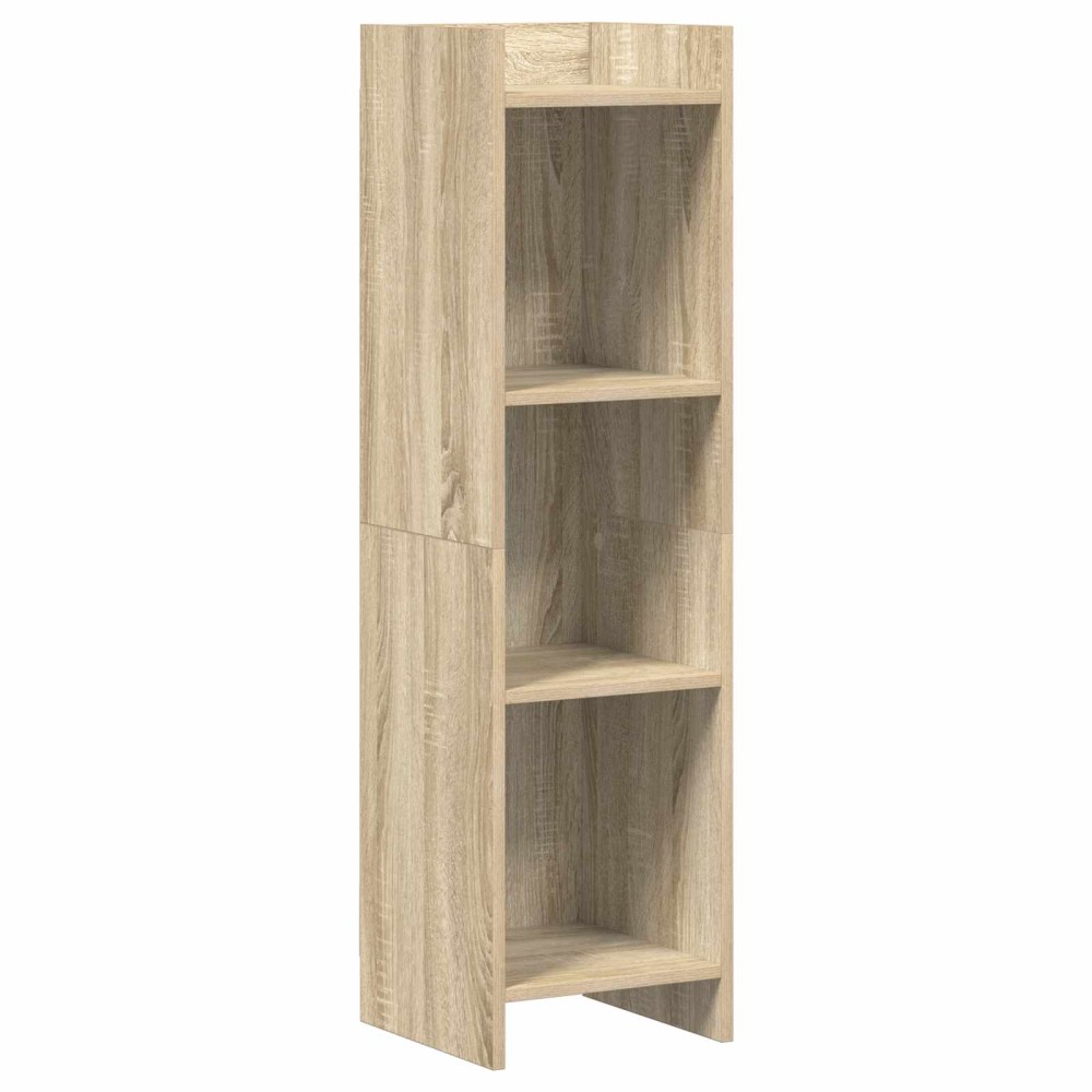 vidaXL Βιβλιοθήκη Sonoma Δρυς 30 x 30 x 111 εκ Επεξεργασμένο Ξύλο