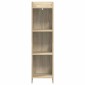 vidaXL Βιβλιοθήκη Sonoma Δρυς 30 x 30 x 111 εκ Επεξεργασμένο Ξύλο
