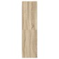vidaXL Βιβλιοθήκη Sonoma Δρυς 30 x 30 x 111 εκ Επεξεργασμένο Ξύλο
