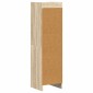 vidaXL Βιβλιοθήκη Sonoma Δρυς 30 x 30 x 111 εκ Επεξεργασμένο Ξύλο