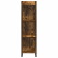 vidaXL Βιβλιοθήκη Καπνισμένο Ξύλο Δρυός 30 x 30 x 111 εκ