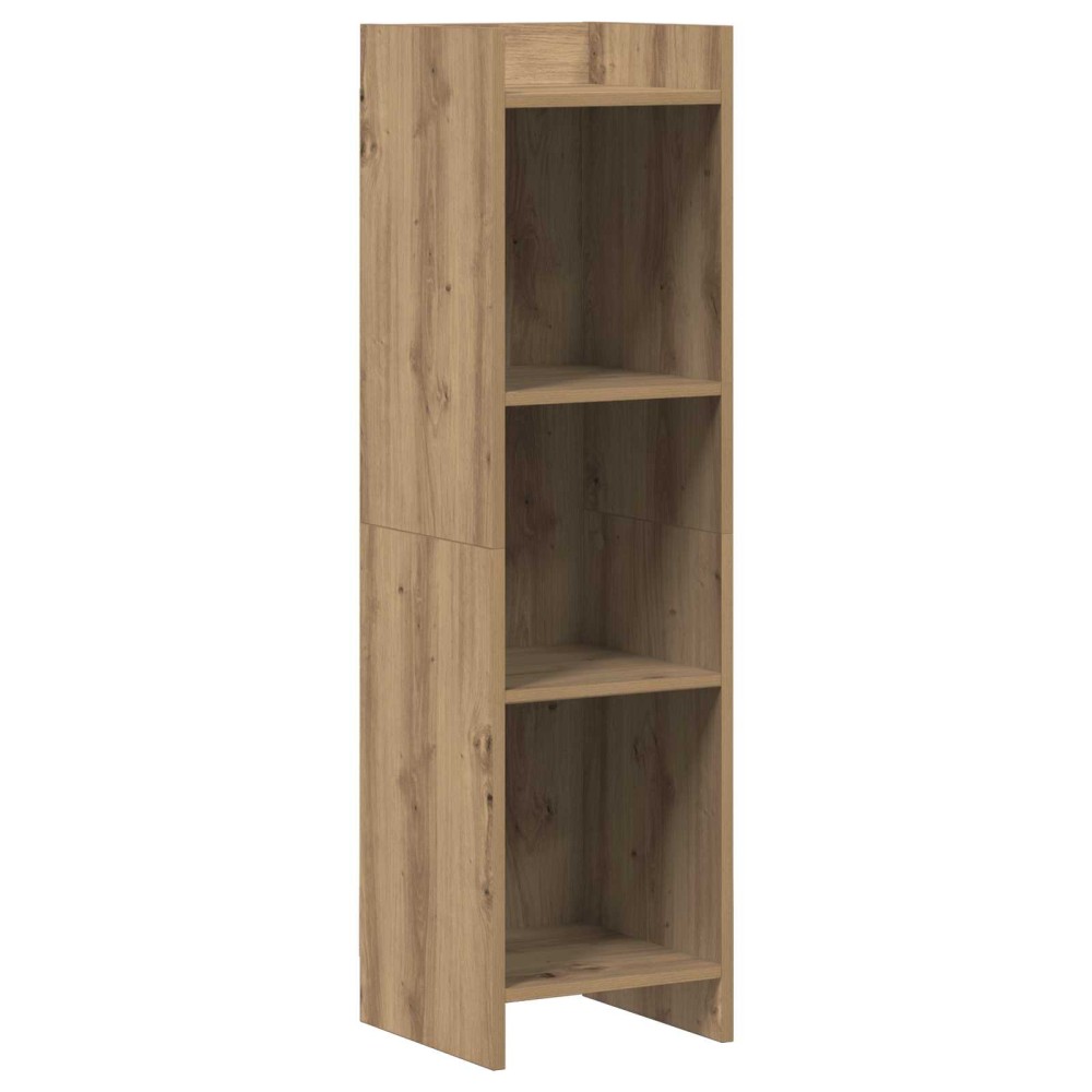 vidaXL Βιβλιοθήκη 3 επιπέδων 30 x 30 x 111 εκ Επεξεργασμένο Ξύλο