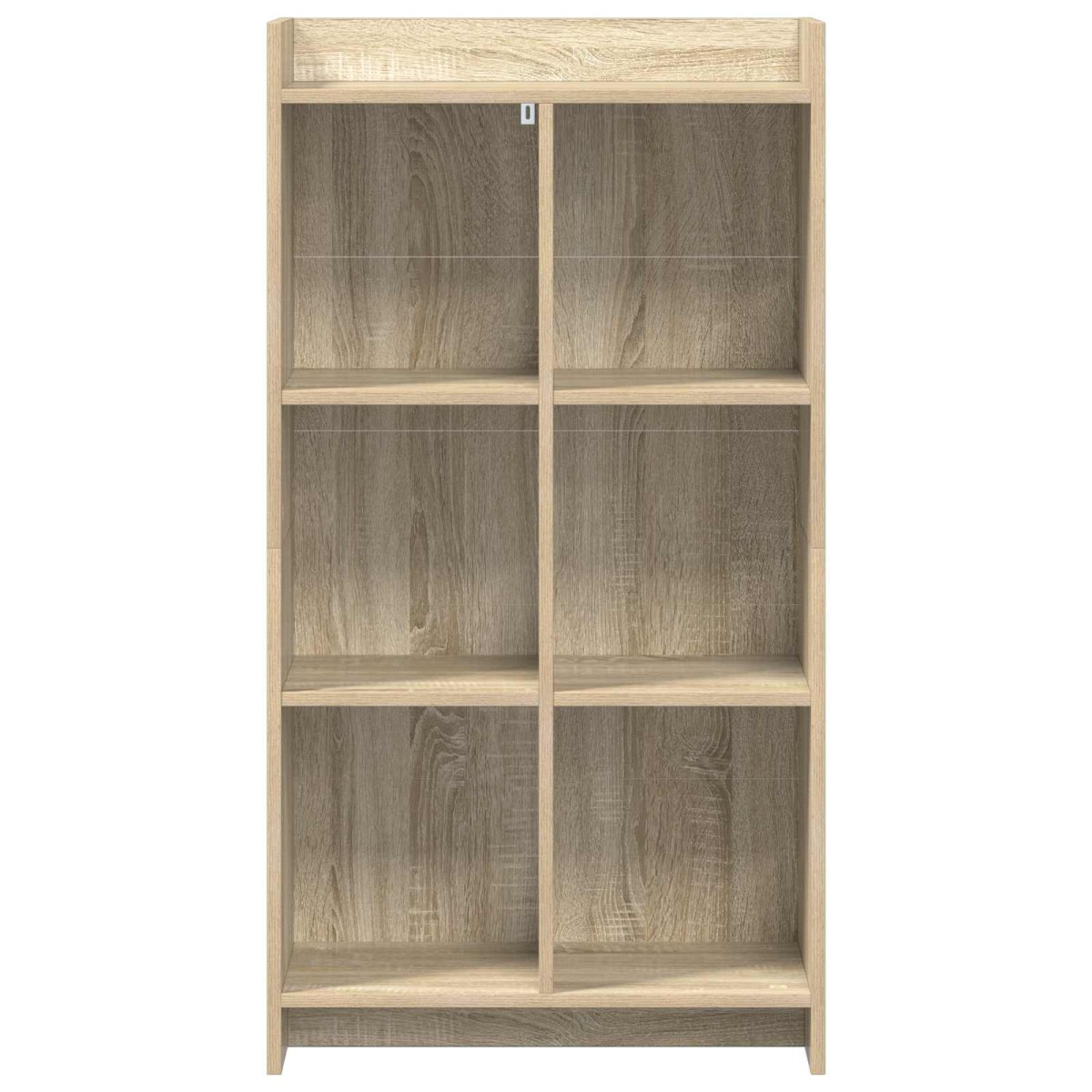 vidaXL Βιβλιοθήκη Sonoma Δρυς 59 x 30 x 111 εκ Επεξεργασμένο Ξύλο