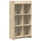 vidaXL Βιβλιοθήκη Sonoma Δρυς 59 x 30 x 111 εκ Επεξεργασμένο Ξύλο