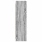 vidaXL Βιβλιοθήκη Γκρι Sonoma 59 x 30 x 111 εκ Επεξεργασμένο Ξύλο