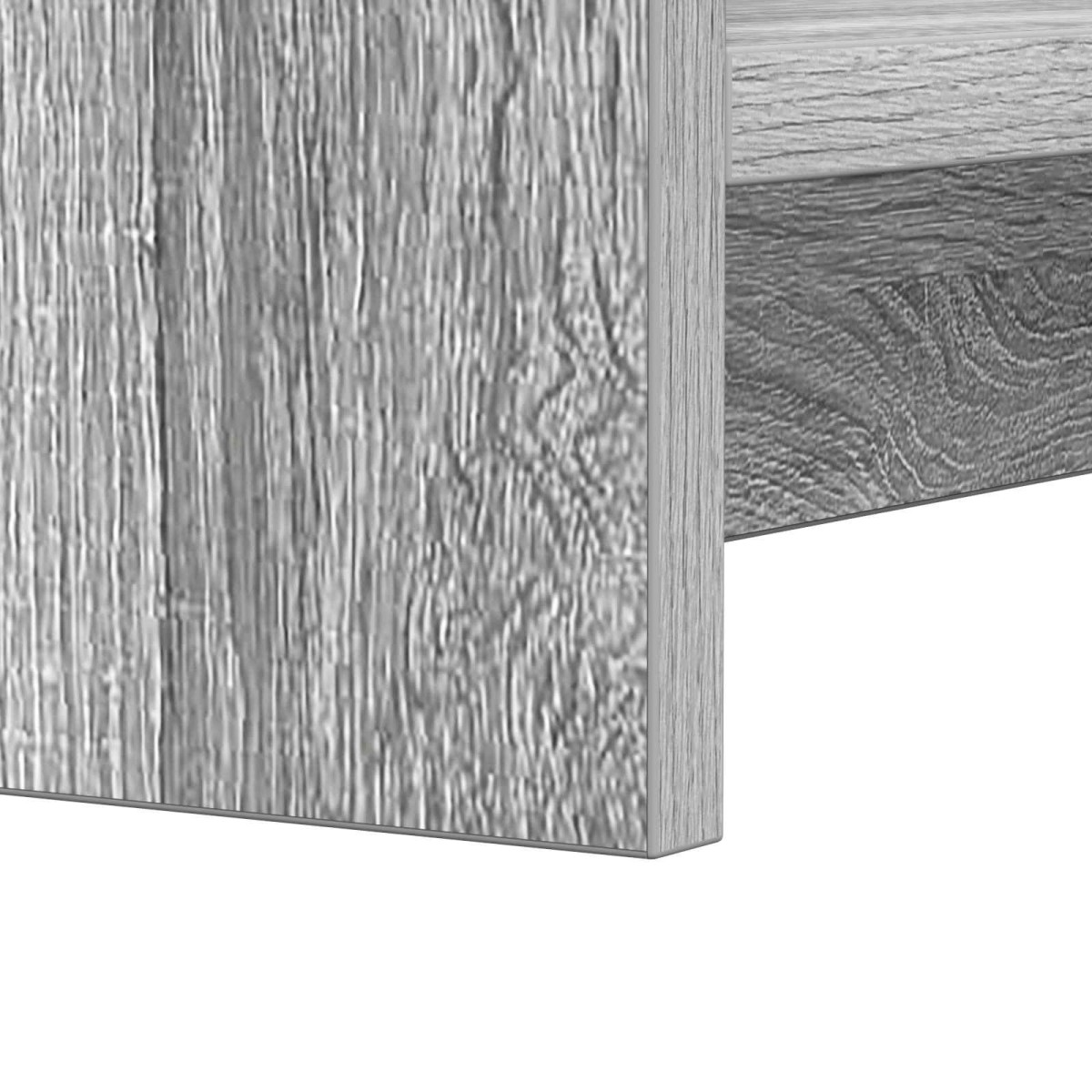 vidaXL Βιβλιοθήκη Γκρι Sonoma 59 x 30 x 111 εκ Επεξεργασμένο Ξύλο