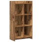 vidaXL Βιβλιοθήκη Παλαιωμένο ξύλο 59 x 30 x 111 εκ Επεξεργασμένο Ξύλο