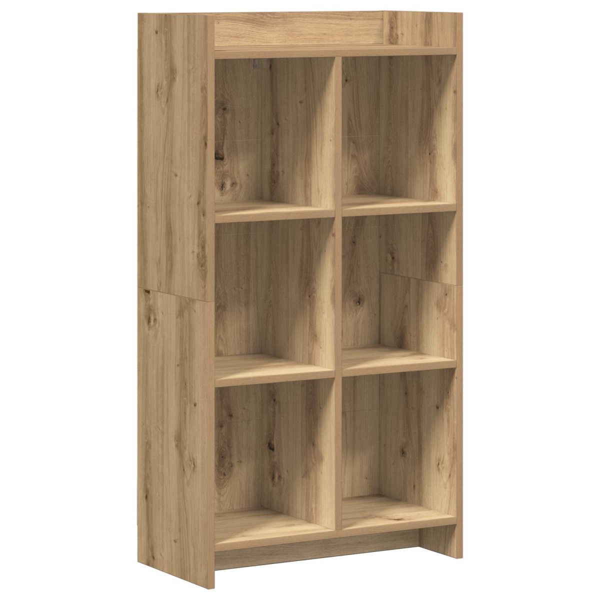 vidaXL Βιβλιοθήκη 6 επιπέδων 59 x 30 x 111 εκ Επεξεργασμένο Ξύλο