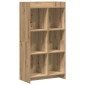 vidaXL Βιβλιοθήκη 6 επιπέδων 59 x 30 x 111 εκ Επεξεργασμένο Ξύλο