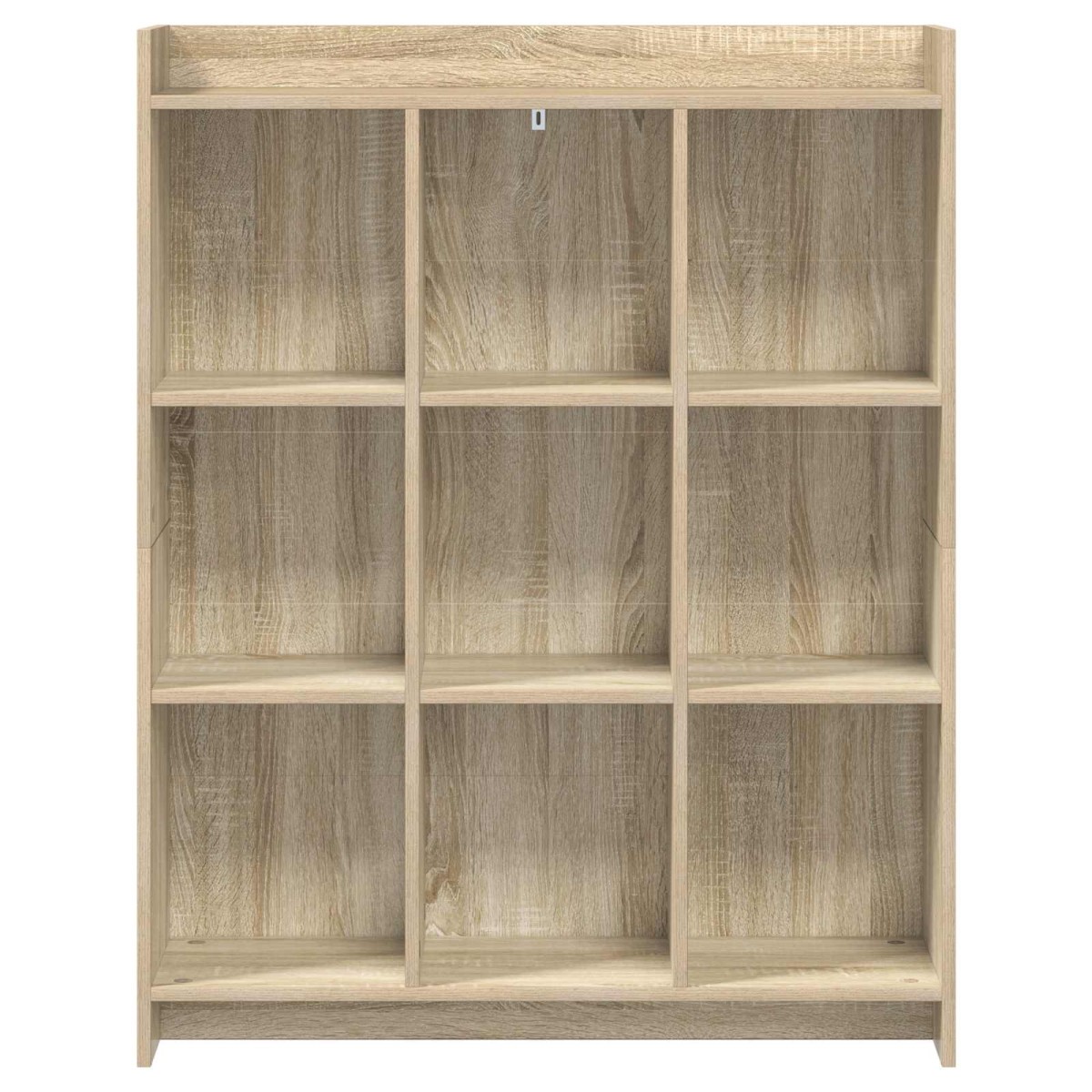 vidaXL Βιβλιοθήκη Sonoma Δρυς 87,5 x 30 x 111 εκ Επεξεργασμένο Ξύλο