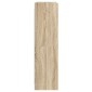 vidaXL Βιβλιοθήκη Sonoma Δρυς 87,5 x 30 x 111 εκ Επεξεργασμένο Ξύλο